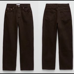 Brown Zara jeans - size 6